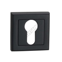 E8a BLACK накладка на замок под цилиндр, черная