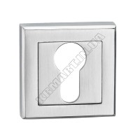 E8a MC накладка на замок под цилиндр, матовый хром