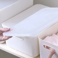 Крышка для пластикового ящика MVM XS/S, матовый белый, 360х257 мм, полипропилен