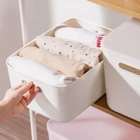 Ящик для зберігання XL білий 360х257х160 мм з поліпропілену, органайзер для дому та транспорту.