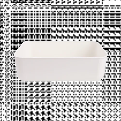 Ящик для хранения XS белый 257x180x80 мм из полипропилена, органайзер для дома и транспорта