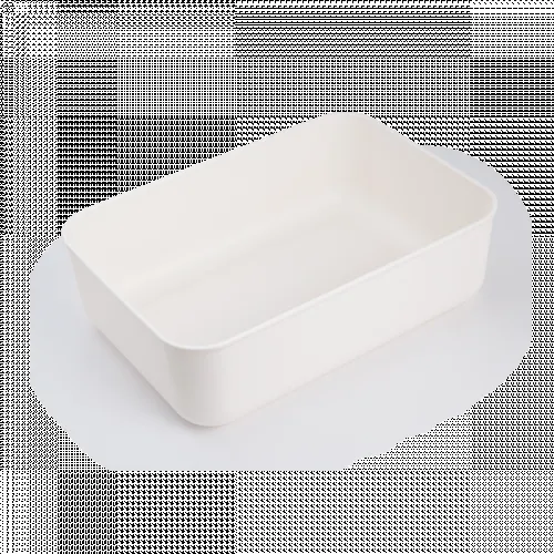 Ящик для хранения XS белый 257x180x80 мм из полипропилена, органайзер для дома и транспорта