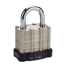 Замок навісний ламінована сталь, 40мм HR-LS-40E