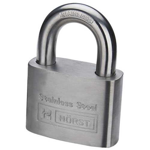 Замок навісний білий 60мм - HR-SS1-60D