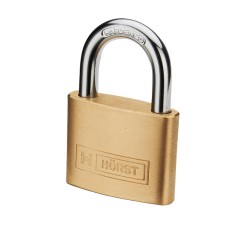 Замок навісний латунний 50мм HR-B1-50E