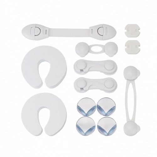 Комплект дитячого захисту BS-22 білий 17 од. - BS-22 WHITE