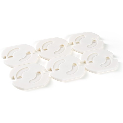 Заглушки для розеток BS-13 білі 6 шт. - BS-13 WHITE