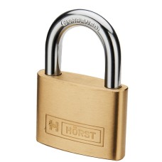 Замок навісний латунний 70мм HR-B1-70E