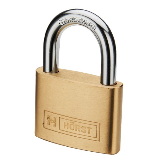 Замок навісний латунний 70мм HR-B1-70E - HR-B1-70E