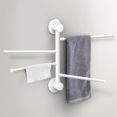 Тримач для рушників клеєний BP-28 - BP-28 WHITE/GRAY