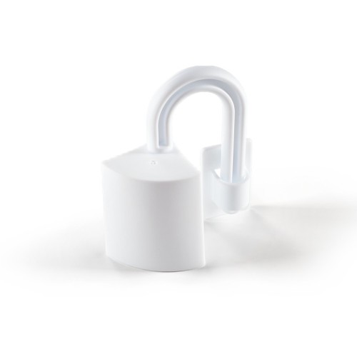 Обмежувач на двері BS-07 білий 2шт. - BS-07 WHITE