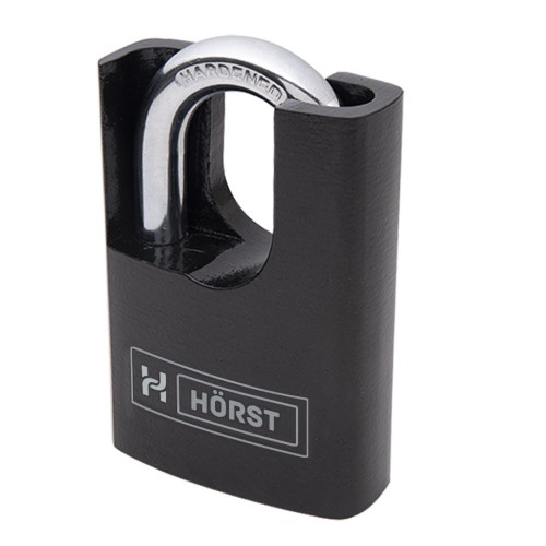 Замок навісної сталі HR-SP3-50D - HR-SP3-50D BLACK