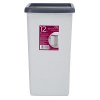 Відро для сміття BIN-02 12L сіре