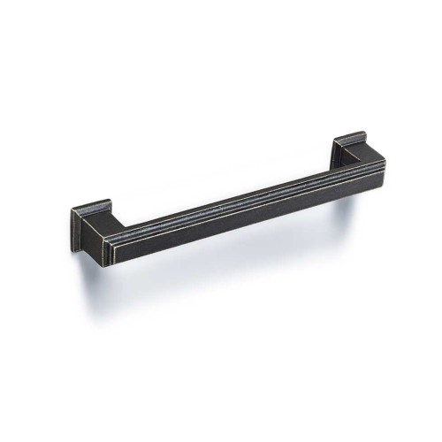 Ручка D-1010-128 MBAB для меблів матова темна антична бронза - d_1010_128_mbab