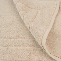 Килимок для ванни "Лагуна" 50x80 см, бавовна 1200 г/м², бежева