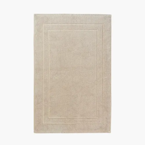 Килимок для ванни "Лагуна" 50x80 см, бавовна 1200 г/м², бежева