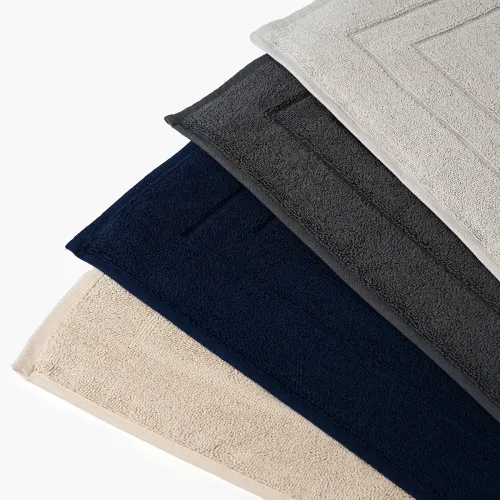 Килимок для ванни "Лагуна" 50х80 см, сірий, бавовна 1200 г/м2