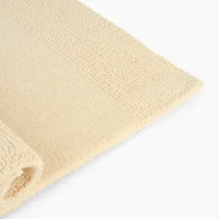 Килимок для ванни "Пляж" 50х60 см, двостороння, бавовна 2400 г/м2, бежева