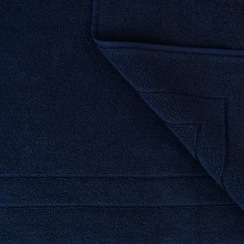 Килимок для ванни "Лагуна" 50х80 см, бавовна 1200 г/м2, блакитний