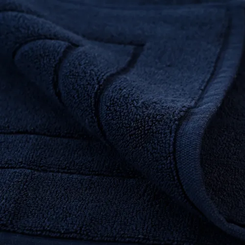 Килимок для ванни "Лагуна" 50х80 см, бавовна 1200 г/м2, блакитний