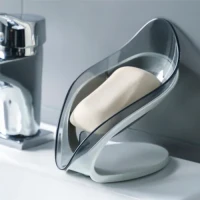 Мыльница МВМ MY HOME прозрачная/серебристая 89х112х133 мм