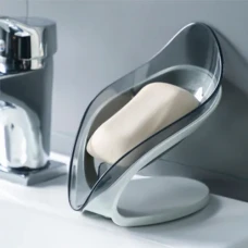 Мильниця МВМ MY HOME прозора/срібляста 89х112х133 мм