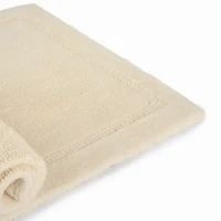 Килимок для ванни "Ліман" 50х80 см, бавовна 2800 г/м2, бежева, двостороння