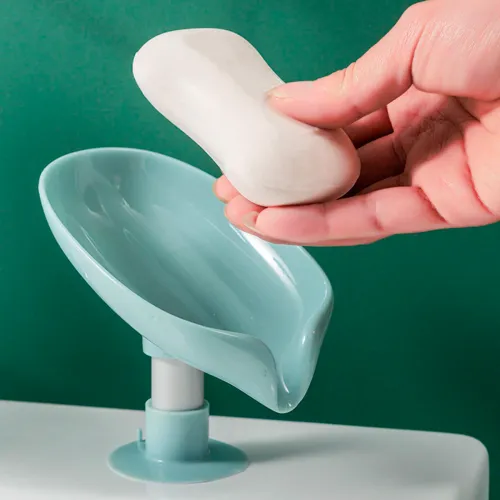 Мыльница МВМ MY HOME раскладная зеленая 130х105х105 мм для кухни и ванной комнаты