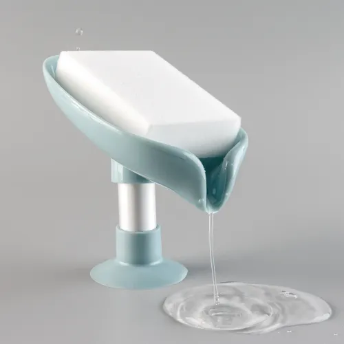 Мыльница МВМ MY HOME раскладная зеленая 130х105х105 мм для кухни и ванной комнаты