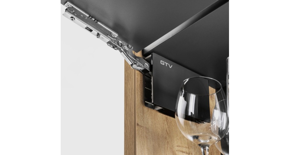 Підйомний механізм GTV HORIZON у чорному кольорі вже на KrMart