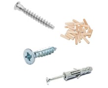 Меблеві металовироби та саморізи