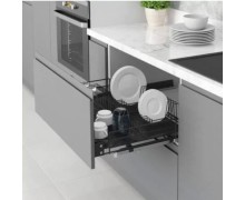 Вбудовані висувні сушарки для посуду