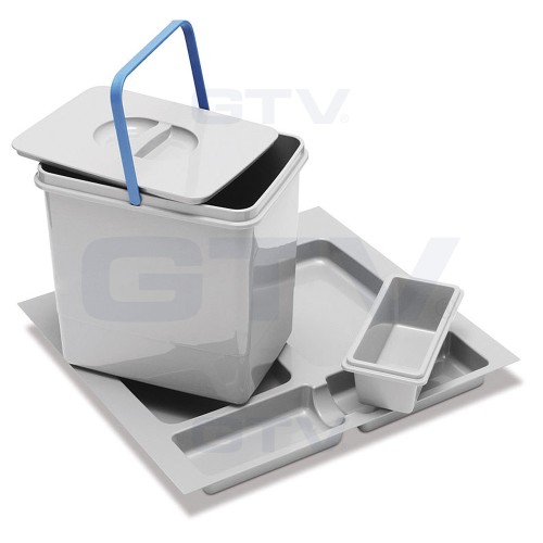 сегрегатор multino 900 мм 2 x 15 л + 2 x 7 л + 3 ємності - pb-91174100b5